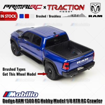 Traction Hobby PrimalRC Dodge RAM 1500 Remote Control Hobby Model 1/8 Scale RTR RC Crawler Adventure
