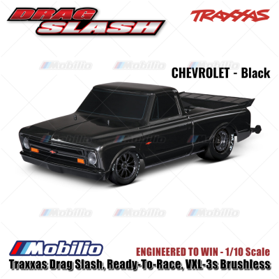 Traxxas 94076-4 Drag Slash 1967 Chevrolet C10 VXL 1/10 TSM