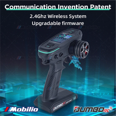 DumboRC DDF-350 10CH Remote Controller 10 Channel 2.4Ghz Transmitter
