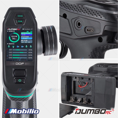 DumboRC DDF-350 10CH Remote Controller 10 Channel 2.4Ghz Transmitter