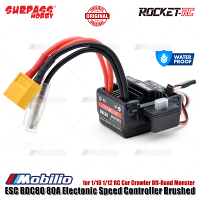 Surpass Hobby ESC BDC80 Crawler Waterproof Brushed Speed Controller