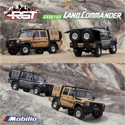 RGT EX86160 Land Commander 1/10 Land Commander LC79 RTR RC Off-Road Crawler Adventure
