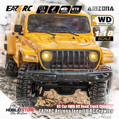 FMS EAZYRC 1/18 Arizona Jeep JLU RC Crawler RC Car 4WD Off Road