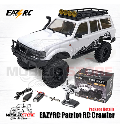 FMS EAZYRC Patriot RC Crawler Car 4WD Off Road 1/18 Scale RTR 2.4Ghz