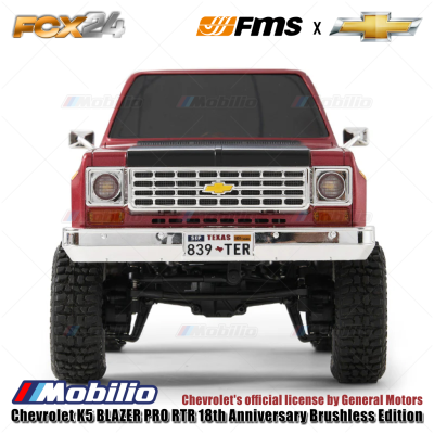 FMS FCX24 Chevrolet K5 BLAZER PRO 1:24 RTR 18th Anniversary Brushless Edition RC Crawler Adventure