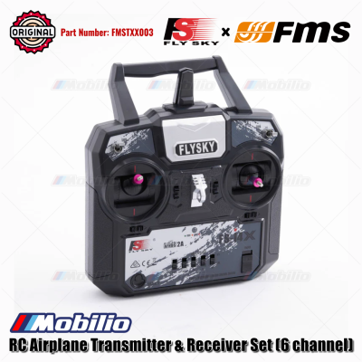 FMS Part #FMSTXX003 FlySky Transmitter & Receiver Set (6 channel) for RC Airplane Aero Modelling Aircraft