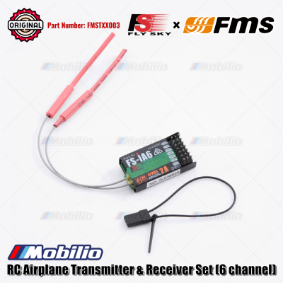 FMS Part #FMSTXX003 FlySky Transmitter & Receiver Set (6 channel) for RC Airplane Aero Modelling Aircraft