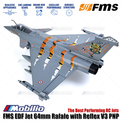 FMS EDF Jet 64mm Rafale with Reflex V3 PNP The Best Performing RC Jets Aero Modelling
