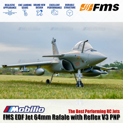 FMS EDF Jet 64mm Rafale with Reflex V3 PNP The Best Performing RC Jets Aero Modelling