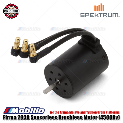 Spektrum Part #SPMXSM4400 Firma 2838 Sensorless Brushless Motor (4500Kv) for the Arrma Mojave and Typhon Grom Platforms RC