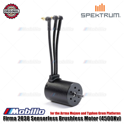 Spektrum Part #SPMXSM4400 Firma 2838 Sensorless Brushless Motor (4500Kv) for the Arrma Mojave and Typhon Grom Platforms RC