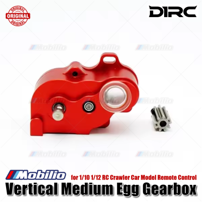 D1RC Vertical Medium Egg Gearbox for 1/10 1/12 RC Crawler Car Model Remote Control
