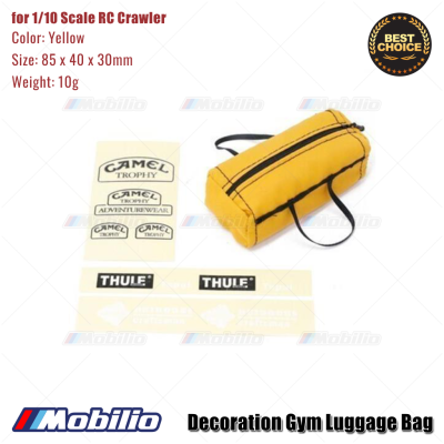 Accessories Decoration Gym Luggage Bag for 1/10 Scale RC Crawler Car Adventure