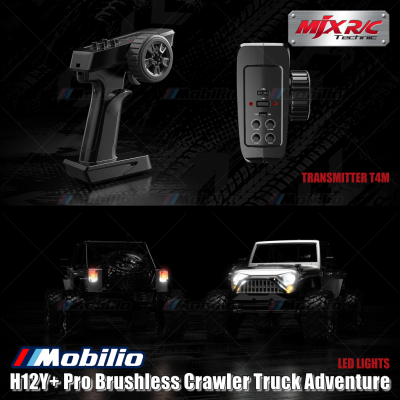 MJX H12Y+ Pro Brushless 1/12 Scale Crawler Truck Adventure Ready To Run RTR