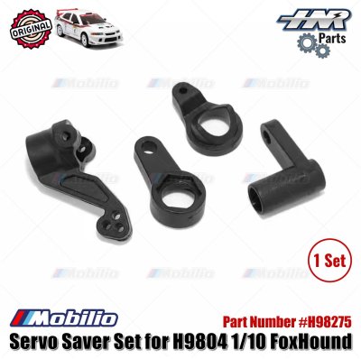 HNR Part #H98275 Servo Saver Set for H9804 1/10 FoxHound RC Rally Car