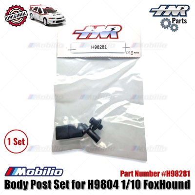 HNR Part #H98281 Body Post Set for H9804 1/10 FoxHound RC Rally Car