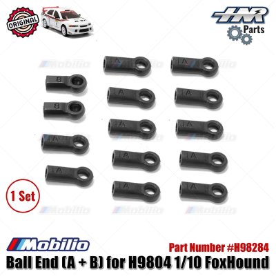 HNR Part #H98284 Ball End (A + B) for H9804 1/10 FoxHound RC Rally Car