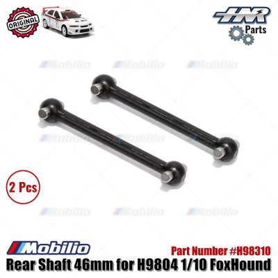 HNR Part #H98310 Rear Shaft 46mm for H9804 1/10 FoxHound RC Rally Car