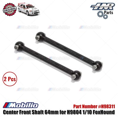 HNR Part #H98311 Center Front Shaft 64mm for H9804 1/10 FoxHound RC Rally Car