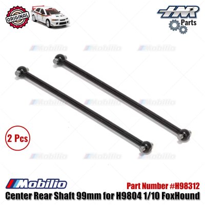 HNR Part #H98312 Center Rear Shaft 99mm for H9804 1/10 FoxHound RC Rally Car