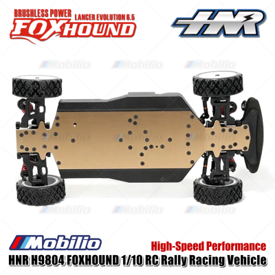 HNR H9804 FOXHOUND Lancer 1/10 RC Rally Racing Vehicle Brushless Power Remote Control Car RTR