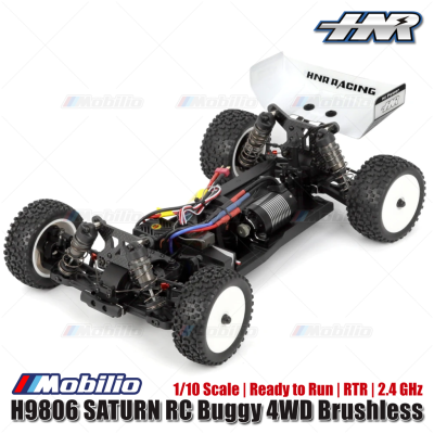 HNR H9806 SATURN RC Buggy 4WD Brushless 1/10 Scale Ready to Run RTR 2.4 GHz
