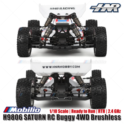 HNR H9806 SATURN RC Buggy 4WD Brushless 1/10 Scale Ready to Run RTR 2.4 GHz