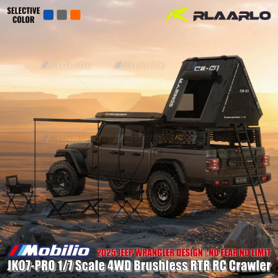 Rlaarlo JK07 PRO 1/7 Scale 4WD Brushless RTR 2.4GHz RC Crawler Adventure Wrangler 2025 Remote Control