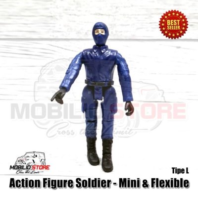 Action Figure - 1 Pcs Simulation Mini Army Soldier Flexible Rc MN WPL
