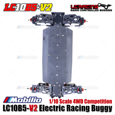 LC Racing LC10B5-V2 Electric Racing Buggy RC 1/10 Scale 4WD Competition Center Differential