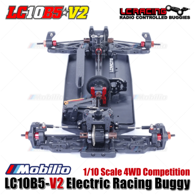 LC Racing LC10B5-V2 Electric Racing Buggy RC 1/10 Scale 4WD Competition Center Differential