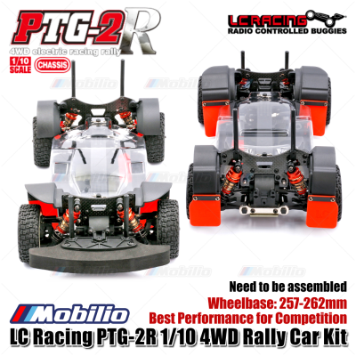 LC Racing PTG-2R 1/10 4WD Rally RC Car Pro Kit Unassembled