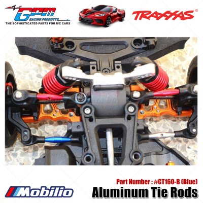 GPM Part #GT160 Aluminum Tie Rods for 1/10 Traxxas Ford GT 4-Tec 2.0 83056-4 / 4-Tec 3.0 93054-4 Upgrade Parts GPM Part #GT160 Aluminum Tie Rods for 1/10 Traxxas Ford GT 4-Tec 2.0 83056-4 / 4-Tec 3.0 93054-4 Upgrade Parts