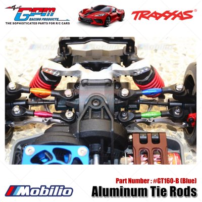 GPM Part #GT160 Aluminum Tie Rods for 1/10 Traxxas Ford GT 4-Tec 2.0 83056-4 / 4-Tec 3.0 93054-4 Upgrade Parts