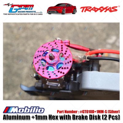 GPM Part #GT010D+1MM Aluminum +1mm Hex with Brake Disk for 1/10 Traxxas Ford GT 4-Tec 2.0 3.0 Upgrade Parts GPM Part #GT010D+1MM Aluminum +1mm Hex with Brake Disk for 1/10 Traxxas Ford GT 4-Tec 2.0 3.0 Upgrade Parts