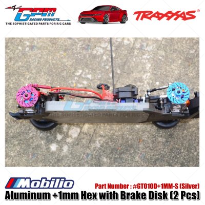 GPM Part #GT010D+1MM Aluminum +1mm Hex with Brake Disk for 1/10 Traxxas Ford GT 4-Tec 2.0 3.0 Upgrade Parts GPM Part #GT010D+1MM Aluminum +1mm Hex with Brake Disk for 1/10 Traxxas Ford GT 4-Tec 2.0 3.0 Upgrade Parts