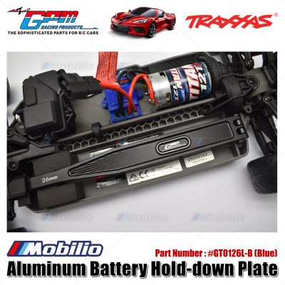 GPM Part #GT0126L Aluminum Battery Hold-Down Plate for 1/10 Traxxas 4-Tec 3.0 Corvette Stingray 93054-4 Upgrade Parts GPM Part #GT0126L Aluminum Battery Hold-Down Plate for 1/10 Traxxas 4-Tec 3.0 Corvette Stingray 93054-4 Upgrade Parts