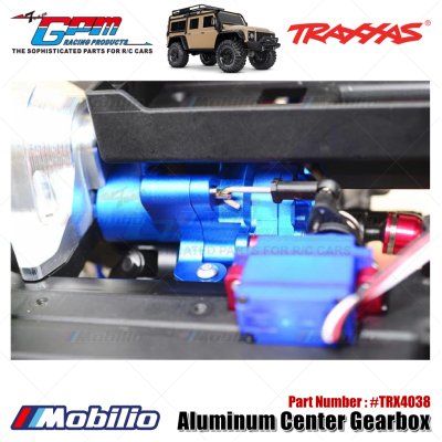 GPM Part #TRX4038 Aluminum Center Gearbox for RC TRX-4 Trail Crawler / TRX-6 Upgrade Parts