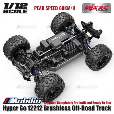 MJX Hyper Go 12212 65KPH Brushless 1:12 Scale Truck Ready To Run RTR
