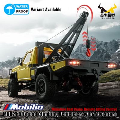 MN82T RC Off-Road Climbing Vehicle Crawler Adventure Car Remote Control Waterproof Variant Available