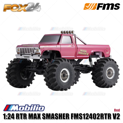 FMS Max Smasher FCX24 Chassis 1/24 Scale RTR Small Monster Truck RC