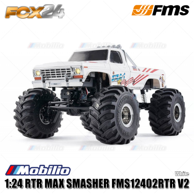FMS Max Smasher FCX24 Chassis 1/24 Scale RTR Small Monster Truck RC