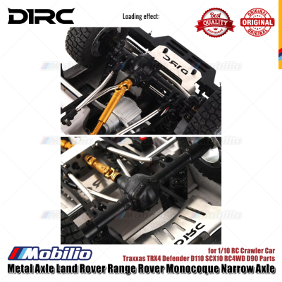 D1RC Metal Axle Land Rover Range Rover Monocoque Narrow Axle for 1/10 RC Crawler Car
