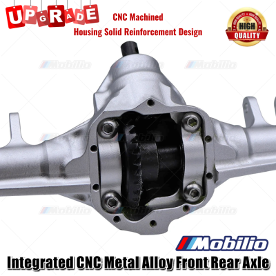 Gardan Upgrade CNC Metal Alloy Front Rear Axle for 1/10 Axial SCX10 II