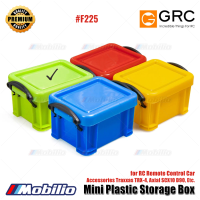 GRC Mini Kotak Penyimpanan Plastik untuk Aksesori RC Mobil Remote Control Traxxas TRX-4 Axial SCX10 D90 #F225