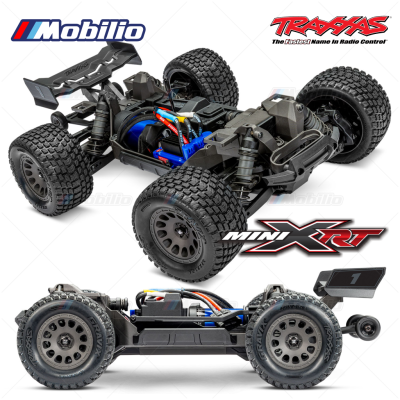 Traxxas Mini XRT Monster Truck Fully Assembled Ready-To-Race RTR with TQi 2.4 GHz Radio System & VXL-3s Brushless Power System