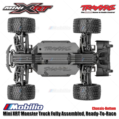 Traxxas Mini XRT Monster Truck Fully Assembled Ready-To-Race RTR with TQi 2.4 GHz Radio System & VXL-3s Brushless Power System