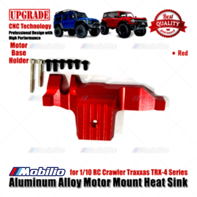 Aluminum Alloy Motor Mount Heat Sink for 1/10 RC Crawler Traxxas TRX-4
