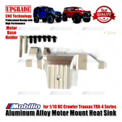 Aluminum Alloy Motor Mount Heat Sink for 1/10 RC Crawler Traxxas TRX-4