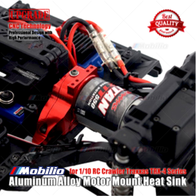 Aluminum Alloy Motor Mount Heat Sink for 1/10 RC Crawler Traxxas TRX-4